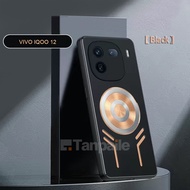 ทำความเย็นให้เคสโลหะทองแดง Tanpaile สำหรับ Vivo IQOO 12 Pro IQOO12 11 10 9 8แข็งกันแรงกระแทกบั๊มเปอร