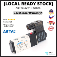 [ORIGINAL] AirTac Pneumatic 4V210-08 Solenoid Valve AC220V DC24V DC12V AC110V (5/2-way)