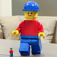 Compatibility 40649 Enlarged Version Minifigure Male Female Child Assembled Building Blocks Play Cou