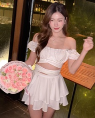 Soeurbkk - La belle dress set (ได้ทั้งเสื้อ + กระโปรง) Instock