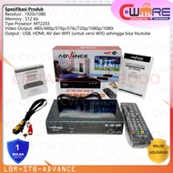 Advance STP-A01 Set Top Box TV Digital Receiver Full HD STB - LBR