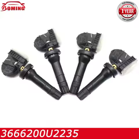 1/4pcs Car Black New TPMS Tire Pressure Sensor 3666200U2235 For JAC Refine L6MAX M5 M6 R3 S3 S7 T8 F
