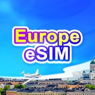 【Europe + UK eSIM】【Total Plan】【5G】【Hotspot Sharing】【Three / Orange】Travel Data Roaming