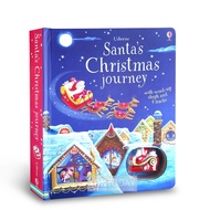 USBORNE WIND-UP BOOKS :SANTA'S CHRISTMAS JOURNEY BY DKTODAY