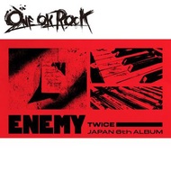 🇯🇵日本代購 ONE OK ROCK TWICE JAPAN 6th ALBUM『ENEMY』ONLINE限定盤
