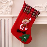 ฟิกเกอร์คริสต์มาสมนุษย์หิมะซานตาถุงเท้าคริสต์มาสคลาสสิกรองเท้าบูทคริสต์มาสเครื่องประดับเทศกาล31/47ซม. สองรุ่น
