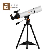 Xiaomi กล้องโทรทรรศน์ CELESTRON SCTW-80ในตัว Theodolite FMC เคลือบ Antireflection HD ซูมกล้องโทรทรรศน์ดาราศาสตร์