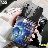 Case Oppo A55 - Eksotik - Casing Oppo A55 - Motif Lucu Aesthetic - Kesing Oppo A55 - Silikon Karet L