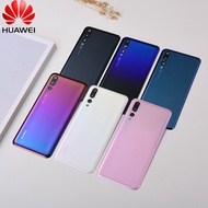 Huawei P20 Pro Battery Cover Door Back Housing Rear Case For Huawei P20 Replacement Parts With Camera Lens Frame