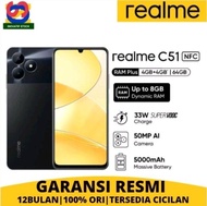 HP BARU REALME C53 | C51 NFC 4/128GB - 8/256GB Dynamic RAM Upto 16GB GARANSI RESMI 100% ORIGINAL