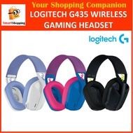 Logitech G435 Lightspeed & Bluetooth Wireless Lightweight Gaming Headset 2 years warranty