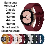 Samsung Watch 4 5 6 7 5 Pro Watch FE Watch 6 Classic Watch 4 Classic Smart Watch Soft Silicone Strap