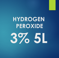 Hydrogen Peroxide 3% & 6%  (Non-Toxic Disinfectant) 5L