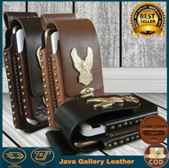 SARUNG HP KULIT ASLI TH-17 HARLEY DAVIDSON - DOMPET HP KULIT TEBAL ASLI - Tas Hp Serbaguna