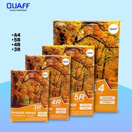 QUAFF Tree Type Glossy Photo Paper 3R 4R 5R A4 Inkjet Photo Paper 230gsm