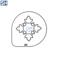 829385 X31 Sugar Icing Mold - Loose Powder Mold