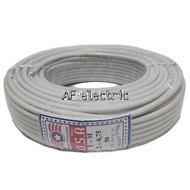 HYO 2x0.75 WHITE 50M USA stranded cable extension cable