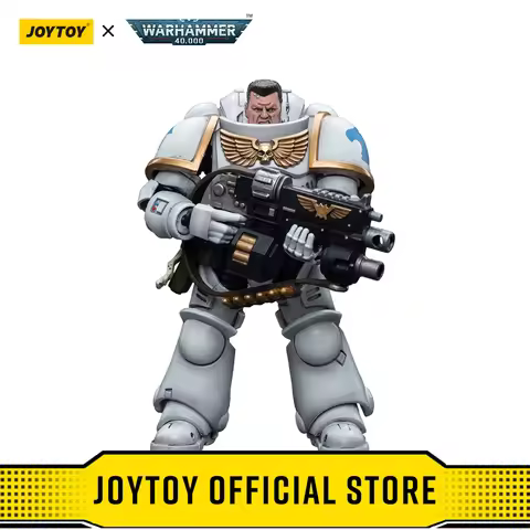 JOYTOY Warhammer 40k 1/18 Action Figures Space Marines White Consuls Intercessors 1