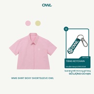 Owlbrand Oxford Women's boxy Shirt Blouse Women Shirt Top