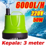 【COD】360 ° Pengisap besar☞ pompa air 25-100w Celup Aquarium pompa air akuarium 4500-8000L/H pompa ai
