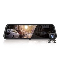 H600 9.66-inch IPS screen streaming media rearview mirror recorder
