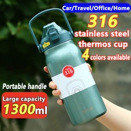 316 Stainless steel aqua flask tumbler original 1.3L portable tumbler thermos for hot water tumbler