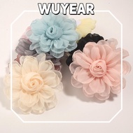IWUYEAR 5pcs Artificial Roses Flower, DIY  Silk Roses Flower Head, Fashion 10.5CM High Quality Handm