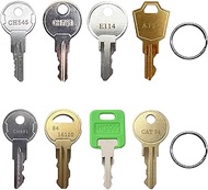 8 Pentesting Master Key Set, MK9901 CH751 CH501 A126 CH545 84 16120 E114 CAT 74 Truck Tool Box RV Co