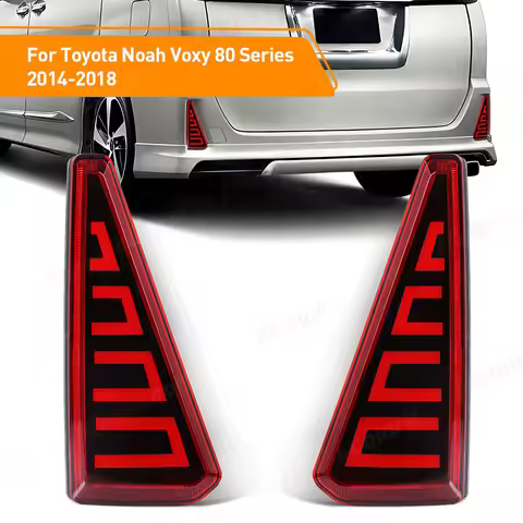 For Toyota NOAH VOXY 80 Series 2014 2015 2016 2017 2018 Rear Bumper Reflector Light Sequential Turn 