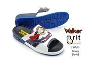 Walker M4912 รองเท้าแตะหนังผู้ชาย รองเท้าหนังแท้