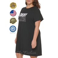 DKNY T-Shirt Dress for Women Plus Size 3XL