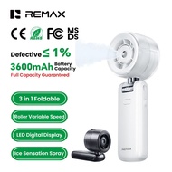 REMAX RS-SF35 MINI Folding Rapid Cooling High Speed 3000mAh Portable Fan
