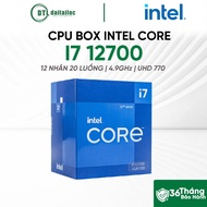 INTEL CORE i7 12700 CPU | Genuine Genuine |