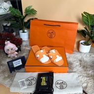 ️Used Like New Hermes Oran Sandal In Epsom Calfskin With Iconic H Cut-Out Size37 Perfect For Foot 23