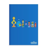 SST5-Softcover Notebook A5 : SST&YWR SST-B A5 (SST5-NB-A5B-BL) W14.8xH21 cm. Ruled-70g30s