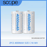 Beston C Size 4000mAh Ni-MH rechargeable battery + Beston multi-function C821BW universal Smart DCAA