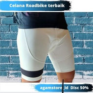 HITAM PUTIH Roadbike Shorts White Black Best roadbike Pants