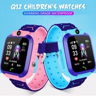 Q12 Kids Smart Watch Locating Call Depth Waterproof English Watch Kids Smart Watchwangbaowang