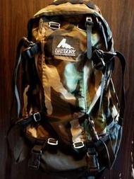 極罕 美國 1997年 絕版 Gregory 迷彩 Backpack 9成新