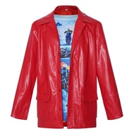 Fight Club Cosplay Costume, Fight Club Leather Jacket, Cosplay of Two-Dimensional Characters, Stage 