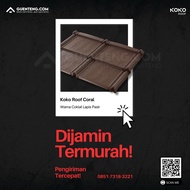 Genteng Koko Roof Pasir Coral Warna Coklat Genteng Metal Termurah