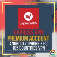 [Original] Express VPN Premium Account - PC / iOS Android | 105 Countries | ExpressVPN