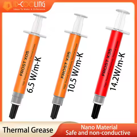 ID-COOLING Frost (X05/X25/X35) Thermal Grease for CPU Processors, High Thermal Conductivity, Safe Ap