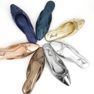 [พร้อมส่ง] Bloc B. Kate Metallic- Bow Sandals NEW ARRIVALS