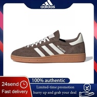 Adidas Wear Resistant Sneaker Handball Spezial Board Shoes for Women Brown