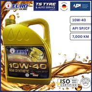 EURO LUBE 10W-40 4L Semi Synthetic Engine Oil API SP/CF