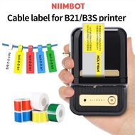 Niimbot B21 B3S B1 CABLE TAG LABEL CABLE STICKER THERMAL PAPER STICKER