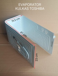 Evap Evaporator Kulkas 1 Pintu Toshiba Panjang 100 x 23 Cm Original