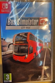 全新switch 遊戲 Bus Simulator City Ride 巴士模擬器 城市觀光 中英文版