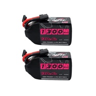 CNHL 6S 22.2V Lipo Battery 1300mah 130C with XT60 Plug For FPV Airplane Racing Models Lipo Parts 2PC